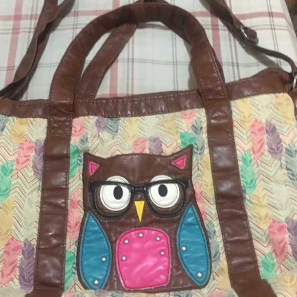 Mudd Large Fabric Tote - Picture 2 of 6